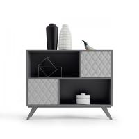 Узкая тумба NORA 3009.6 Plomo/Piedra mate