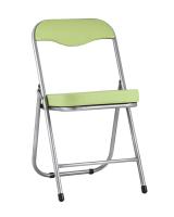 Стул складной ДЖОН металлик, салатовый фото Стул складной ДЖОН металлик, салатовый. Фото №1