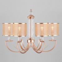 Подвесная люстра Eurosvet Licata 60099/6 перламутровое золото. Фото №1