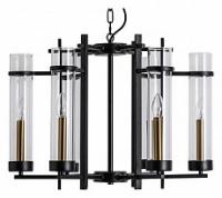 Подвесная люстра Arte Lamp Hugo A1688LM-6BK фото Подвесная люстра Arte Lamp Hugo A1688LM-6BK. Фото №1