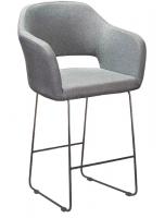 Кресло полубар Oscar Грей/Линк