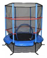Батут AL-140 1400 мм, синий, черный. Фото №1