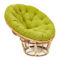 Кресло из ротанга Папасан Эко Скин (Papasan Eco Skin 23/01)+Подушка (Natural (натуральный)) фото Кресло из ротанга Папасан Эко Скин (Papasan Eco Skin 23/01)+Подушка (Natural (натуральный))