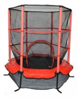 Батут AL-140 1400 мм, красный, черный. Фото №1