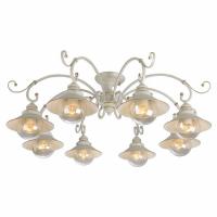 Потолочная люстра Arte Lamp Grazioso A4577PL-8WG фото Потолочная люстра Arte Lamp Grazioso A4577PL-8WG. Фото №1