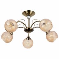Люстра на штанге Arte Lamp Willow A3461PL-5AB фото Люстра на штанге Arte Lamp Willow A3461PL-5AB
