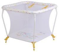 Манеж Polini Kids Малышарики Солнечный день, белый. Фото №1