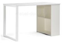 Стол Битти Лофт сантия / белый матовый