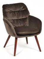 Кресло ORFEI (mod. DM4156)   дерево, ткань, 65*75*87, коричневый (37-brown)