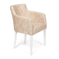 Кресло Knez (Бежевая экокожа)