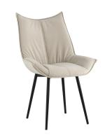 Стул Осло велюр бежевый фото Стул Осло велюр бежевый. Фото №1