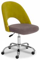 Кресло LATINA флок , олива/серый, 23/29