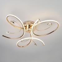 Потолочная люстра Eurosvet Saona 90099/3 золото 54W фото Потолочная люстра Eurosvet Saona 90099/3 золото 54W. Фото №1