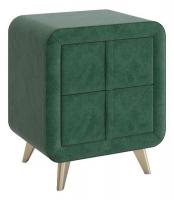 Тумба прикроватная Софи 2, (480х370х580) малахит (велюр). Фото №1