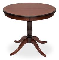 Стол раскладной Siena ( SA-T4EX) дерево гевея/мдф, 90+30х90х75см, MAF Brown фото Стол раскладной Siena ( SA-T4EX) дерево гевея/мдф, 90+30х90х75см, MAF Brown. Фото №1