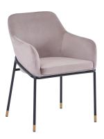 Стул Сандра велюр шампань фото Стул Сандра велюр шампань. Фото №1