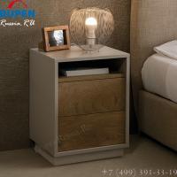 Тумба прикроватная DUPEN М-138 песочный/дуб. Фото №1