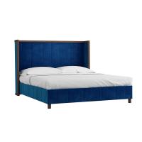 Кровать с ортопедическим основанием и ящиком 1.4 Модерн Звездная ночь. Фото №1