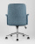 Стул офисный Simona голубой. Фото №7