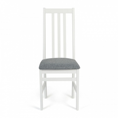 Стул SWEDEN Многослойная фанера, 100*41*40, white, ткань серая (16/1) (поставляется по 2 шт). Фото