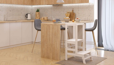 Подставка детская Polini Kids Step, белый. Фото №5