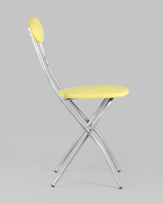 Стул складной М8-01 Компакт желтый фото Стул складной М8-01 Компакт желтый. Фото №4