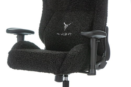 Кресло игровое Knight T1 черный экомех с подголов. крестовина металл. Фото №9