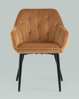 Стул Алекса велюр терракотовый. Фото