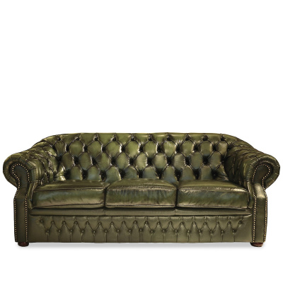 Диван B-128 (3-х местный) зеленый. Фото