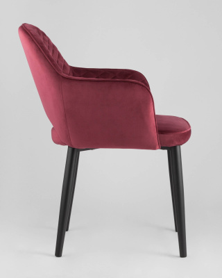 Стул Венера диамант велюр бордовый фото Стул Венера диамант велюр бордовый. Фото №5