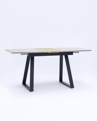 Стол обеденный Детройт раскладной 120-160*80 серый. Фото