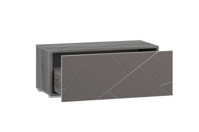 Тумба Summit НМ 011.86-01, Софт Графит, Ясень Анкор темный. Фото №2