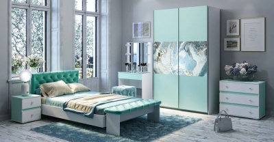 Банкетка Тифани,зеленый фото Банкетка Тифани,зеленый. Фото №4