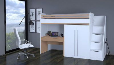 Стол письменный Polini Kids City, бежевый фото Стол письменный Polini Kids City, бежевый. Фото №3