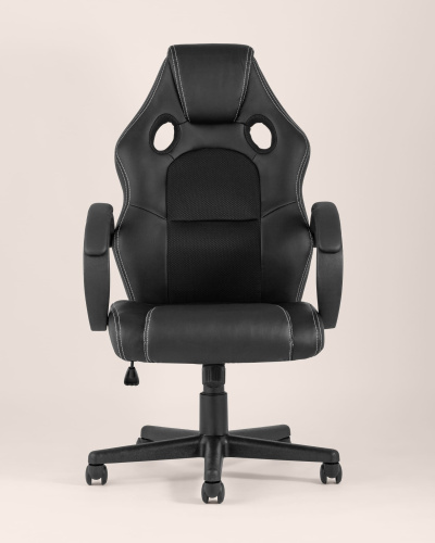 Кресло игровое TopChairs Renegade черное. Фото №7