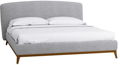 Кровать с ортопедическим основанием и ящиком Сканди Лайт 1.4 Грей. Фото №2