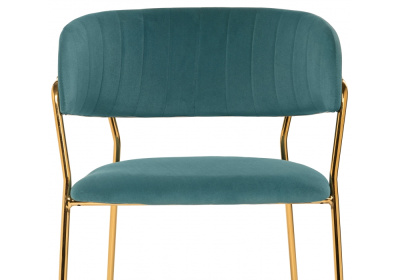Стул Kamelia green / gold. Фото