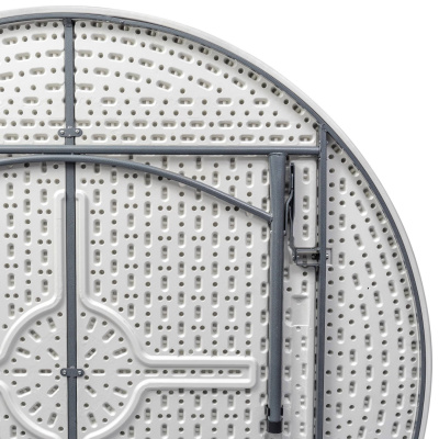 Стол круглый складной пластиковый Кейт 180. Фото №5