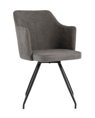 Стул Слинг вращающийся серо-коричневый. Фото