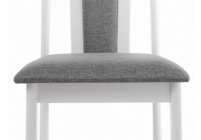 Стул деревянный Aron Soft white / light grey. Фото