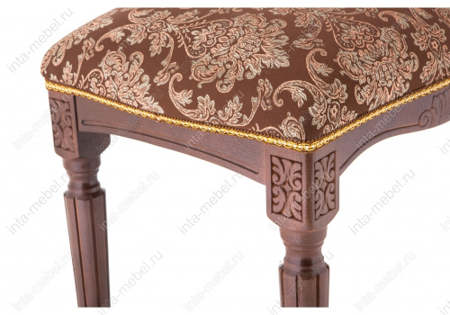 Банкетка Беттино орех / шоколад. Фото №13