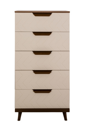 Комод с 5 ящиками Сканди Бежевый фото Комод с 5 ящиками Сканди Бежевый. Фото №4