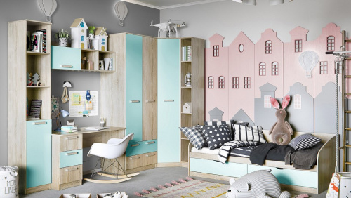 Гарнитур для детской Акварель. Фото №1