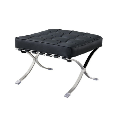 Банкетка Barcelona черная фото Банкетка Barcelona черная. Фото №3