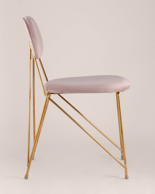 Стул Элис розовый. Фото