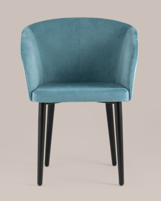 Кресло Ральф велюр пыльно-голубой фото Кресло Ральф велюр пыльно-голубой. Фото №5