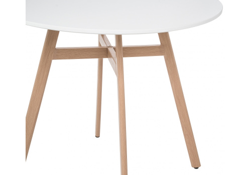 Стол Skandi 80 белый. Фото №5