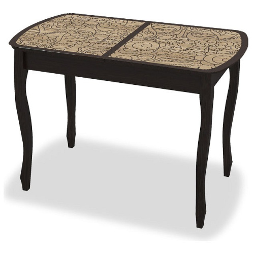 Стол обеденный Экстра 2 венге/Арабика. Фото №1