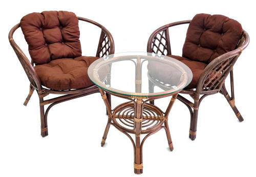 Комплект Багама дуэт с коричневыми подушками. Фото №6