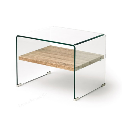 Журнальный стол DUPEN M-130 Прозрачный. Фото №3